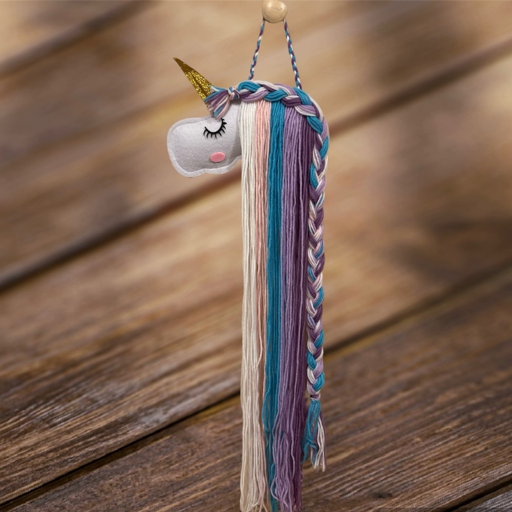 Unicorn 🦄 Head Bow 🎀 Holder New